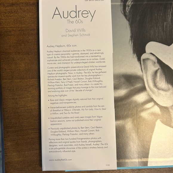 Audrey The 60s Book by David Wills and Stephen Schmidt Hardcover - Picture 2 of 7